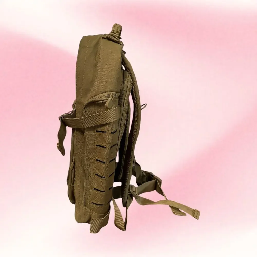 Voodoo Tactical NTOA Coyote MOLLE Backpack EDC Utility Duty Range Bag New